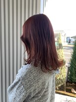 フォルテ 中田店 髪質改善 レッドブラウン