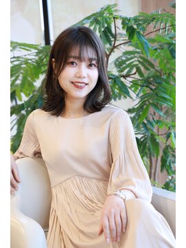 エフ イチリン 本八幡店(F.ICHIRIN) 綺麗め艶ミディアム