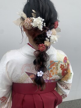 美容室 アイディー i-dee 編みおろし