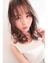 ブラン(BLANC.)&nbsp;大人可愛いエアリーミディ　20代30代40代