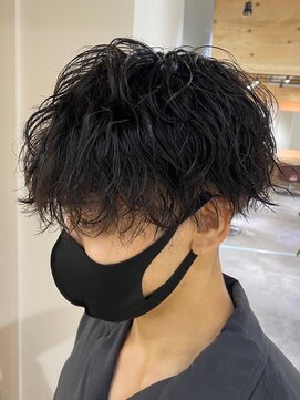 クオル 立川(QOL) 無造作パーマ波巻きパーマ波巻きスパイラルパーマツーブロック