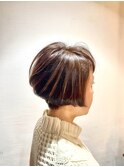[大人女性サロン/広尾]前下がりショートボブ