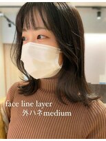 アン たまプラーザ(un) 外ハネミディアム【たまプラーザ髪質改善オージュア認定サロン】