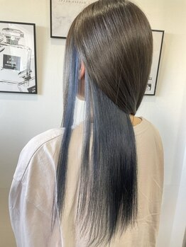 ヘアデザイン ルピナス(HAIR DESIGN Lupinus)の写真/【芸能人愛用ハリウッドトリートメント取扱店】お洒落なカラー×潤い溢れる艶髪で、さらに素敵な自分に…*