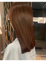 シベルバレー 横浜(sibell)&nbsp;オレンジベージュ/切りっぱなしぷつっとカット