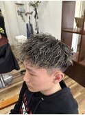 ハイライトツイスパアップバング.