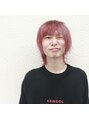 ヘアデザインサロン246&nbsp;ブリーチコーラルピンクレイヤーカット