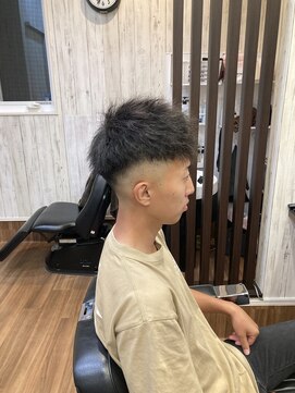 ライズヘアー(RISE HAIR) スキンフェード＋ツイストスパイラル