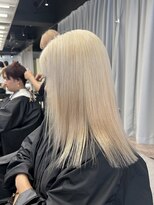 ゼスト 八王子店(ZEST)&nbsp;ブリーチリタッチのみで繋げるブロンド【古沢みはる】