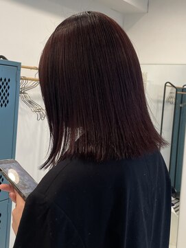 アンプ(amp) ボルドーカラー