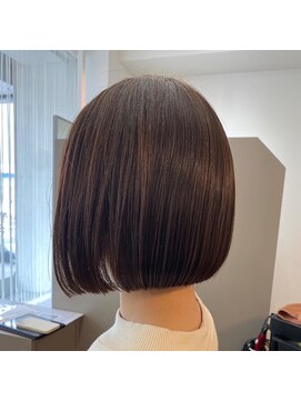 ジエクト ヴィシア(The Ect VIXIA) 地毛風ストレート　縮毛　ストレート　大阪縮毛矯正　ボブ