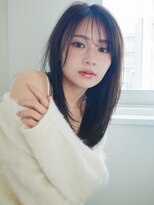 トローノ 栄(TRONO) レイヤーカット 髪質改善ストレート シースルーバング ツヤ髪