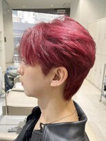 ノラ ウメダ(NORA UMEDA)&nbsp;チェリーレッド×フェザーマッシュ