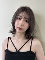 ミモラ(mimola)&nbsp;ラベンダーグレージュ/透明感カラー/大人ヘア