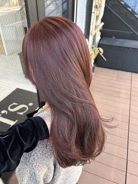 アイズ 横浜(IS) ピンクブラウン/ブリーチなし/横浜/暖色