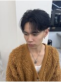 毛流れセンターパート