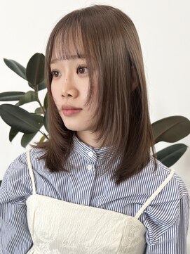 ノード(NODE) 栄レイヤーナチュラル大人可愛い韓国ボブ