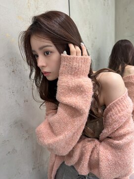 ロンドアベニール 北千住(Lond avenir) ミディアムレイヤーカット/レイヤー/顔周り/韓国/髪質改善北千住