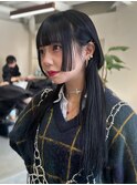 クラゲカット×ブルーグラデーション