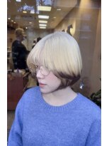 モアムー(Moremuu)&nbsp;[かの]ブロンド×ブラウン