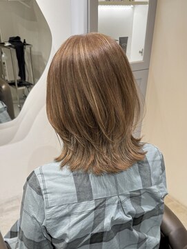 ロエ(loe) 白髪率80%☆ハイトーンで活かす白髪ぼかし