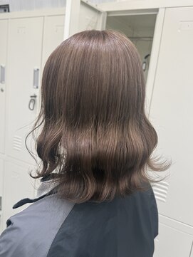 ヘアサロン ドット トウキョウ カラー 町田店(hair salon dot. tokyo color) ダークアッシュ/ミディアムレイヤーカット/町田