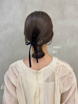 テテ ニコ(tete nico) hair set / 参列ヘア ヘアセット