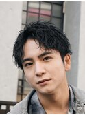 渋谷アクティブショートルーズショートパーマツイストパーマ緩め