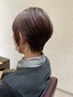【根元のメンテナンスカラー】カット＋リタッチカラー(2cm以内)￥12100→￥9900