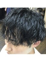 ヘアー サロン アサヒ(HAIR SALON ASAHI)&nbsp;メンズ70%ゆるふわパーマスタイル