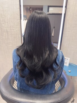 リノン(LINON) 黒髪ワンホンスタイル