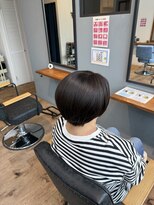 レアレア ヘアアンドライフ(LeaLea)&nbsp;イメチェン/ピンクベージュ/アンブレラカラー/前髪/伊丹