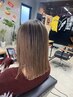 カット+バレイヤージュカラー