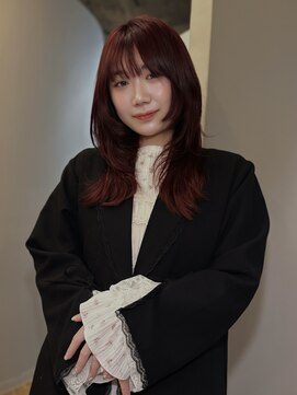 カノエ(canoe) チョコレートカラー顔周りレイヤー20代～50代【西新大濠荒戸】