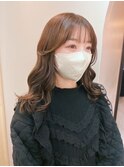 ミディアム/韓国風/レイヤーカット/顔回りカット/柏駅