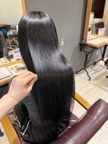 リジョイスヘア エン(REJOICE hair EN) ツヤツヤBLUE BLACK