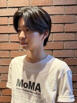 ノラ ヘアーサロン(NORA HAIR SALON) 【石山】大人センターパートメンズパーマ