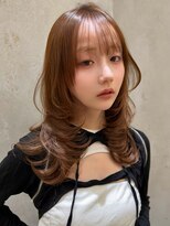 サロウィン 新潟万代店(SALOWIN) ハッシュカット×ブリーチなしココアベージュ