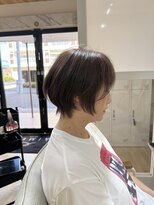 エメヘアデザイン ルイス(Aimer Hair Design Lewis)&nbsp;大人ショートボブ/弘前市/ショート