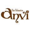 ヘアー リラクゼーション アンヴィ(Hair Relaxation anvi)のお店ロゴ
