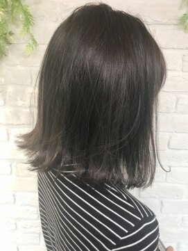 アンククロス 表参道(ANKH CROSS) 【ANKH CROSS表参道】 ダークグレー×ボブ