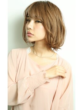 カラーワールド カンナヘアーメゾン(color world canna hair maison) 【豊中 庄内】ナチュリークボブ顔まわりレイヤー20代30代40代