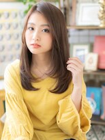 カバーヘア イヴ 戸頭店(COVER HAIR EVE)&nbsp;美人顔☆大人かわいいツヤセミロングｂ20代30代40代