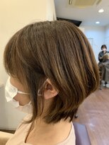 ヘアーデザインエスケープラス(HairDesign SK Plus) ショートボブ[30代/40代/50代/60代]