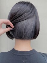 ヘアー アイス ルーチェ(HAIR ICI LUCE) インナーカラー グレーカラー シルバーカラー ボブ 担当 城倉