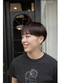 刈り上げマッシュショート