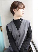 天神【BIRTH】シースルーバング×束感ショート　2