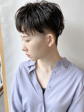 モリオフロムロンドン 松戸店(Morio from London) 【松戸　ムラマツ】大人刈り上げ　マッシュショート