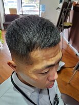 ヘアースタジオ ハコプラス(hair studio HACO+) フェードスタイル　クロップ