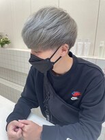 リル(re'll) 《花屋併設》マッシュヘアー/パールグレー@20代30代40代